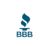 A blue certification graphic of BBB.